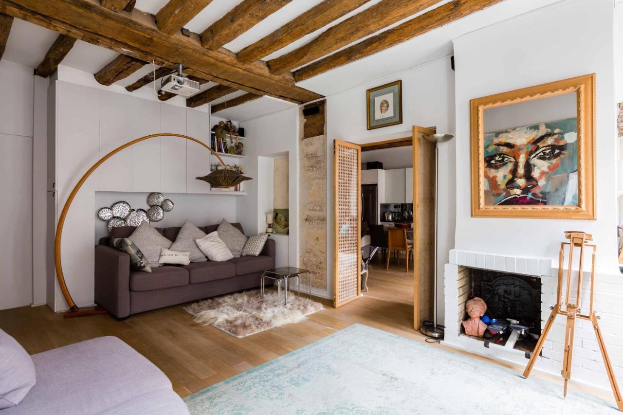 Veeve - Artistic Excellence In The Marais Apartman Párizs Kültér fotó