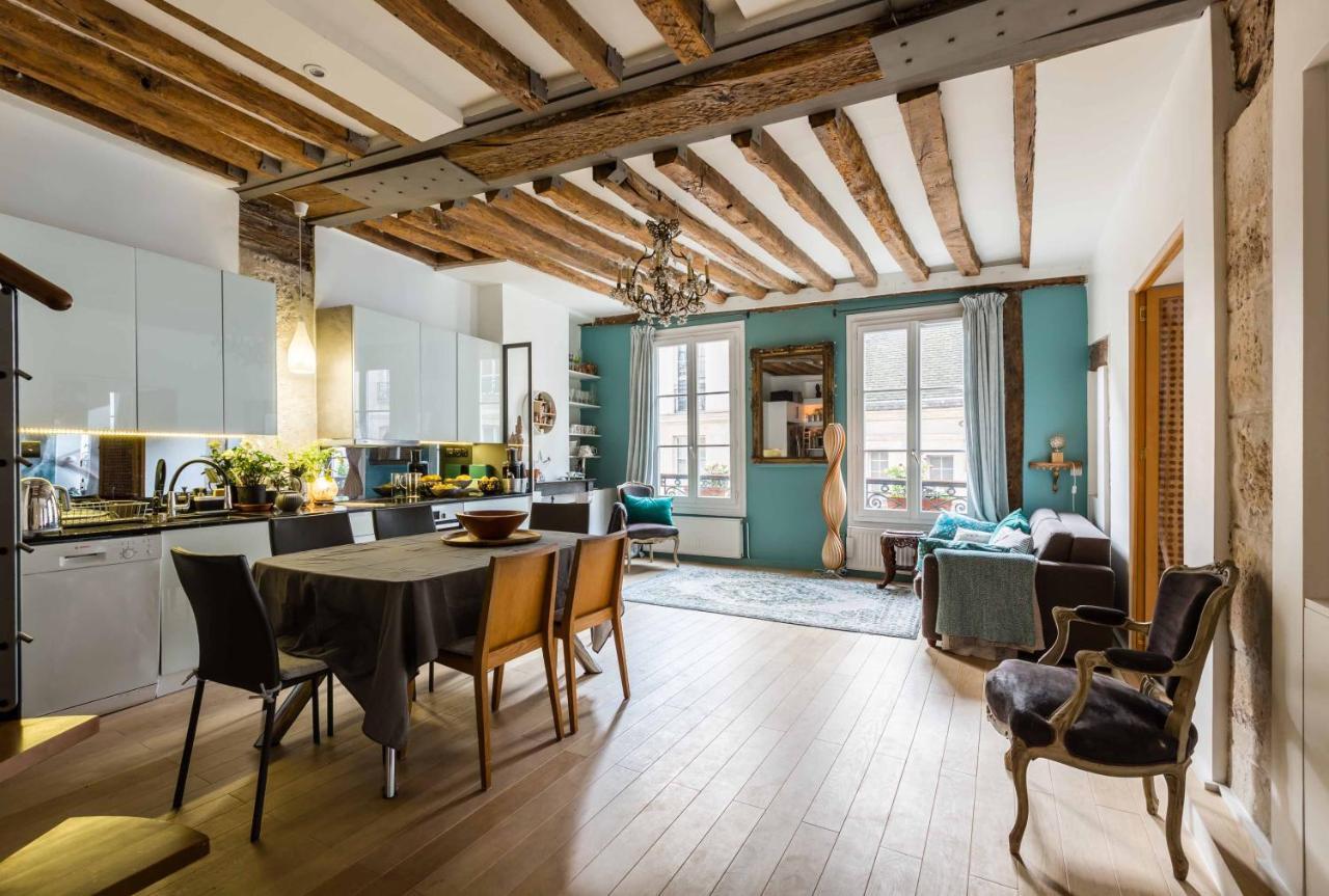 Veeve - Artistic Excellence In The Marais Apartman Párizs Kültér fotó